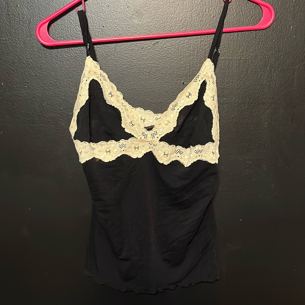 Women’s lace see through top